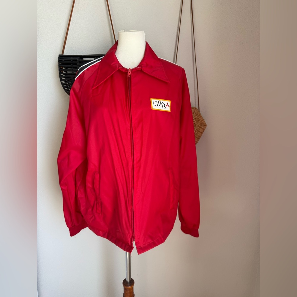 Vintage Horizon Sportswear Red Zip Jacket, Size Large